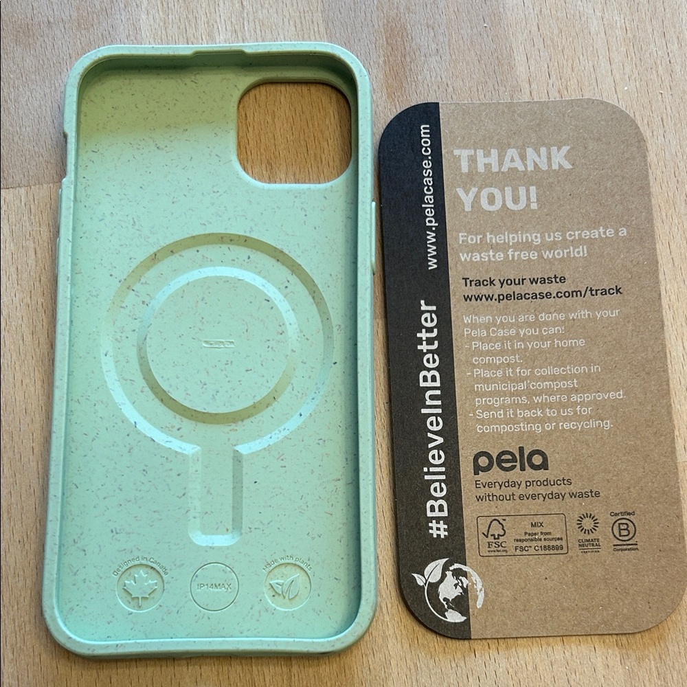 Pela case Sage Green iPhone 14 Plus